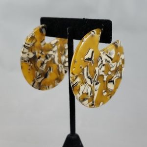 Machete Clare Calico Earrings NWOT